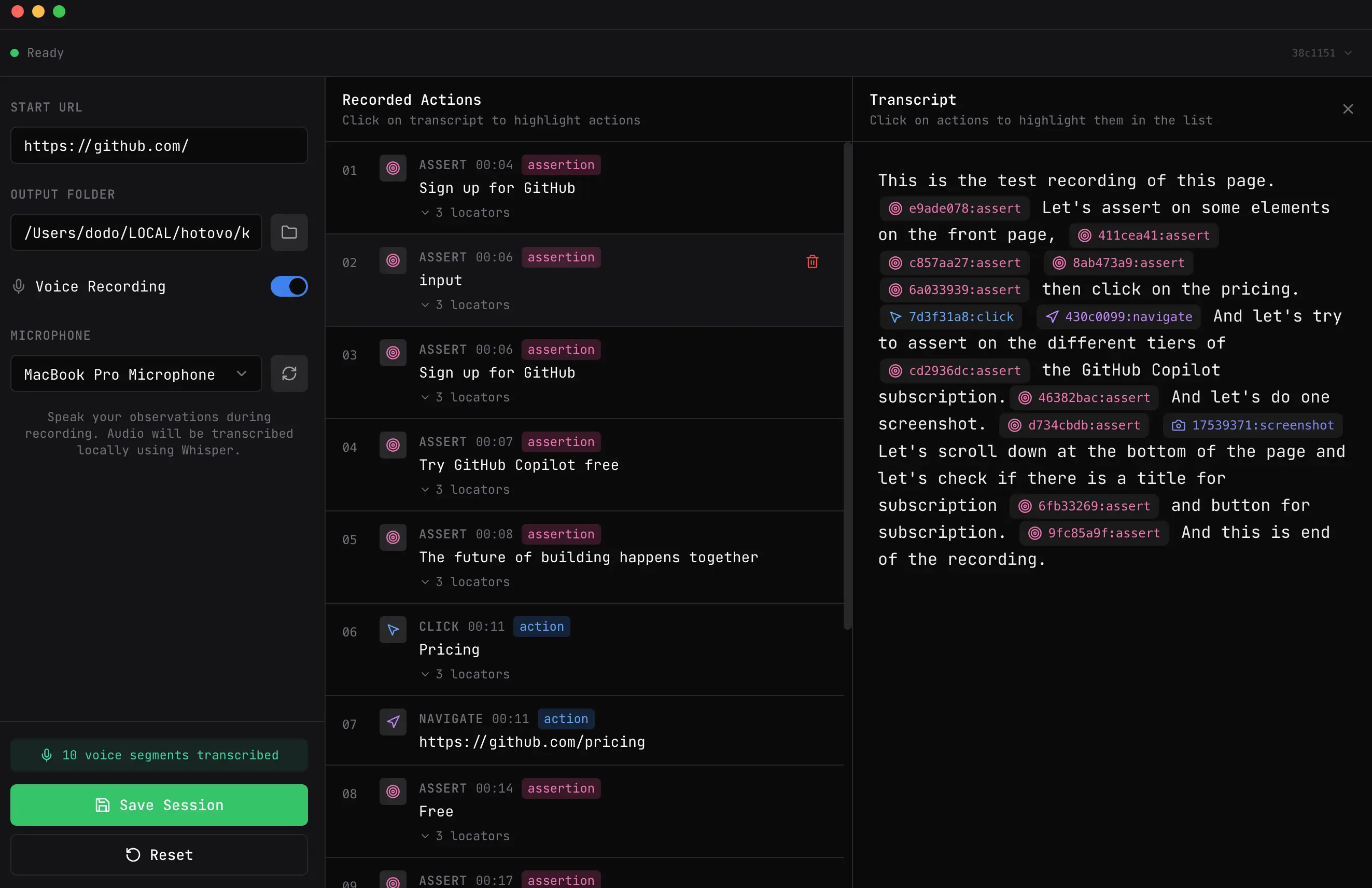 AI test automation, Dev Diary: Improving AI-Generated Test Automation with Better Context, black background